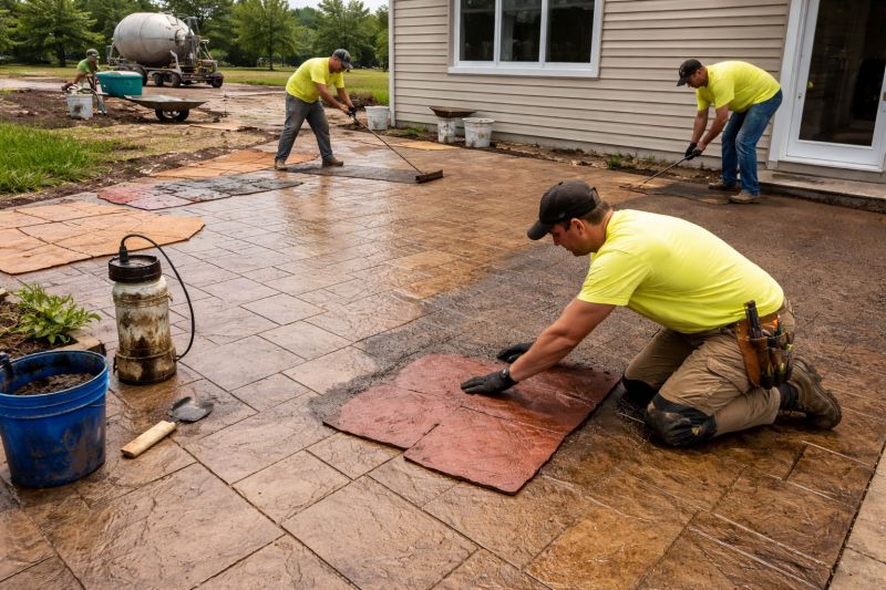 Garage Concrete Finishing in Dallas, TX