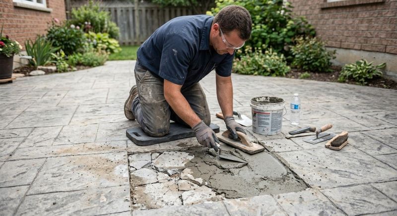 Decorative Concrete Repair in Cape Coral, FL